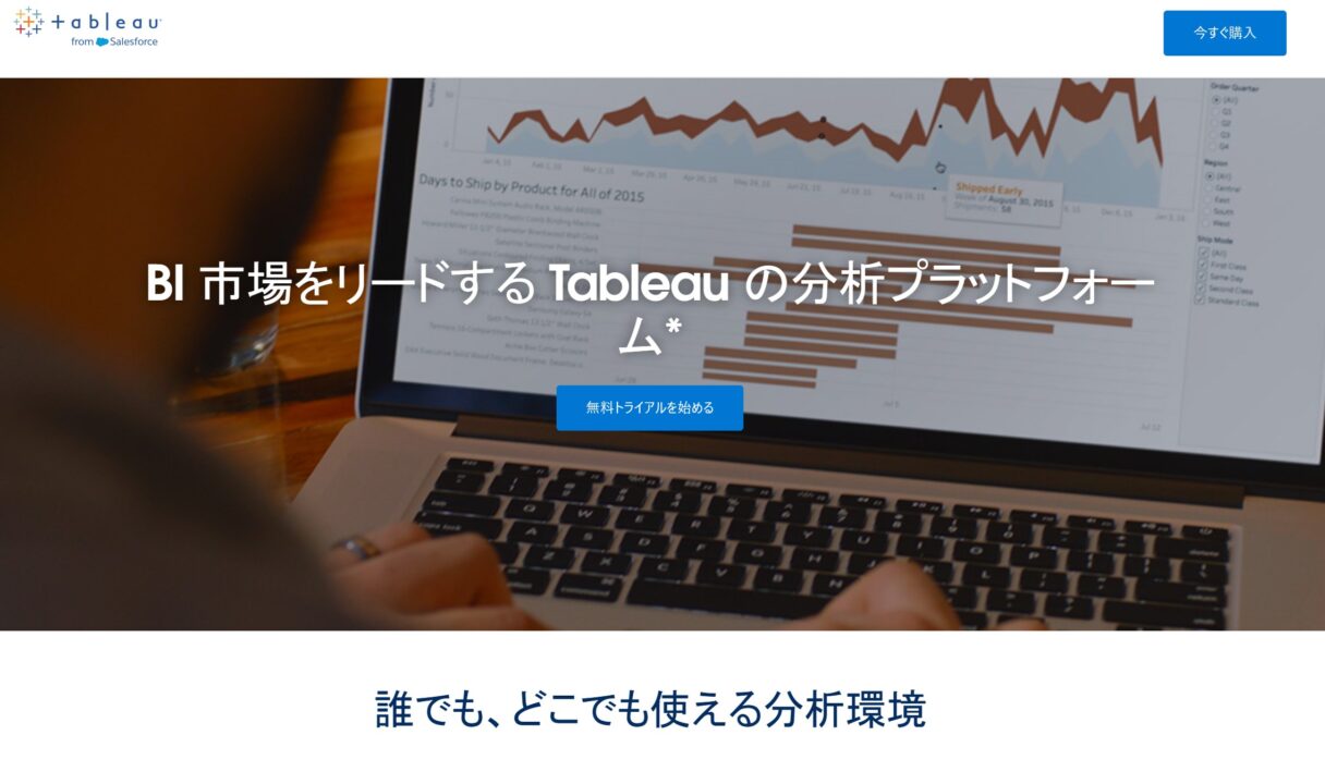 TableauのTOP